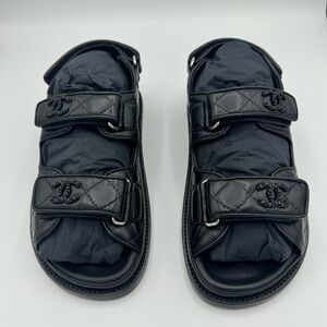 BNIB Chanel Dad Sandals - size 6